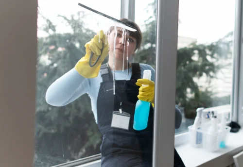 Nettoyage de vitres intérieures et extérieures à Chanteloup-les-Bois